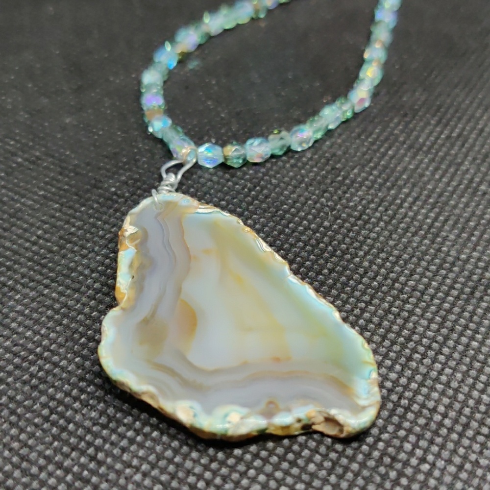 Green Stone Necklace